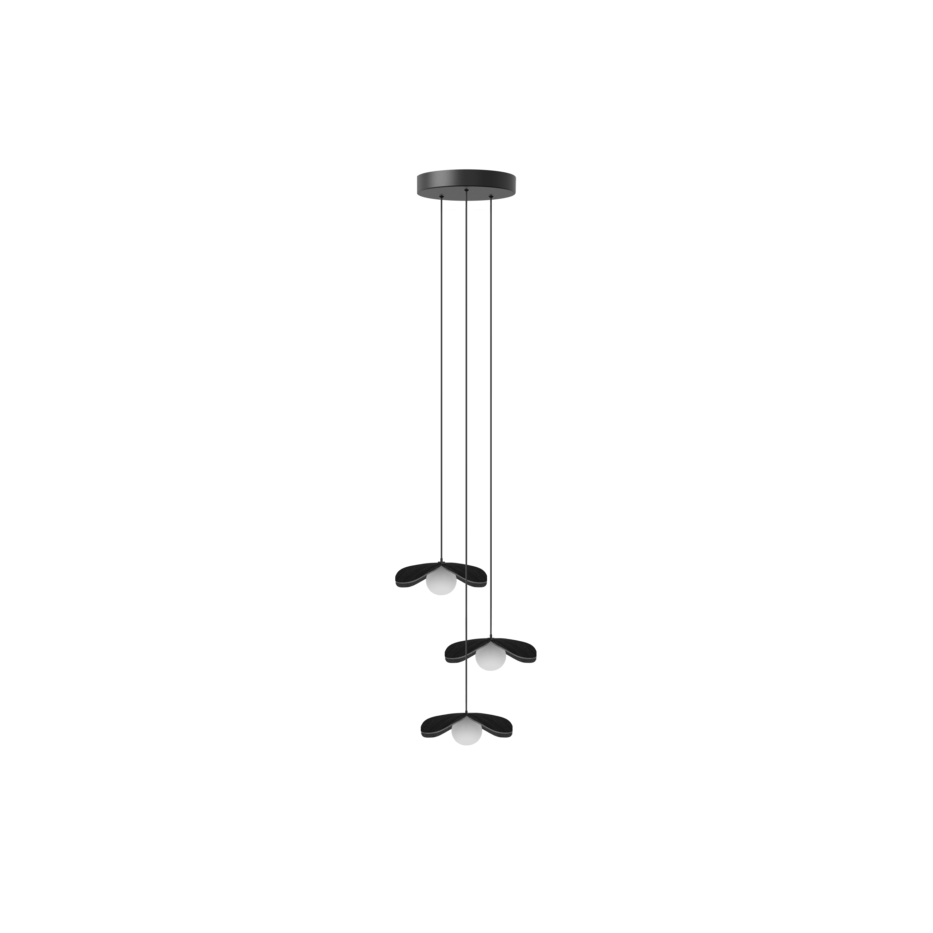 UMAGE Forget Me Not cluster 3 lampsett 3-pk eikefiner