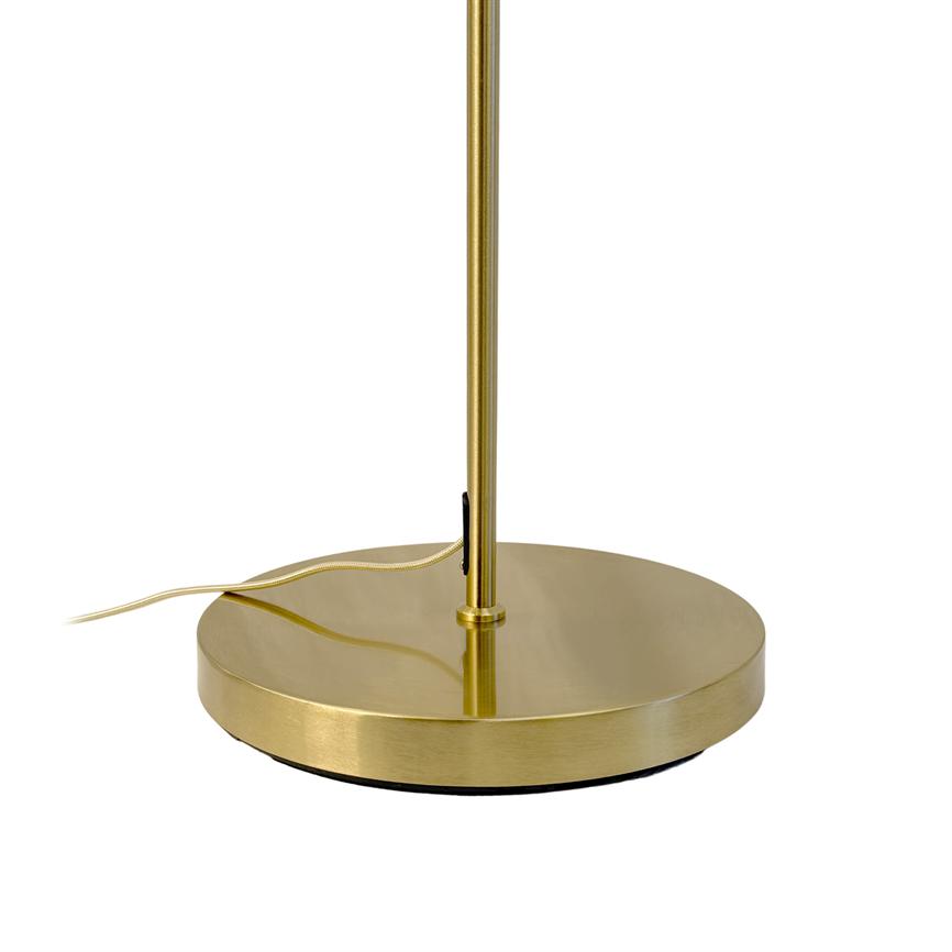 Dyberg Larsen Stockholm gulvlampe svart messing
