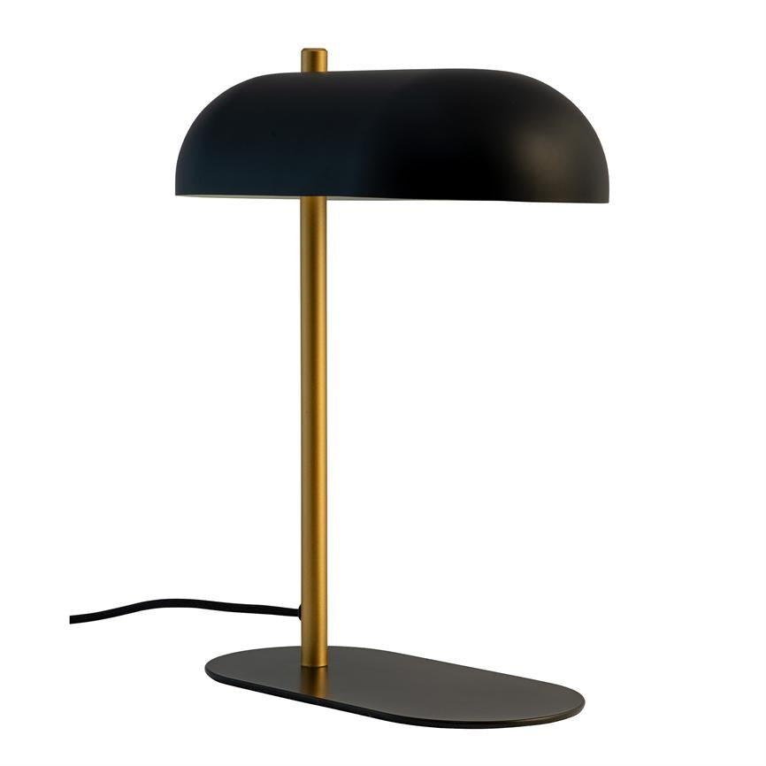 Dyberg Larsen Arch bordlampe sort messing 35cm
