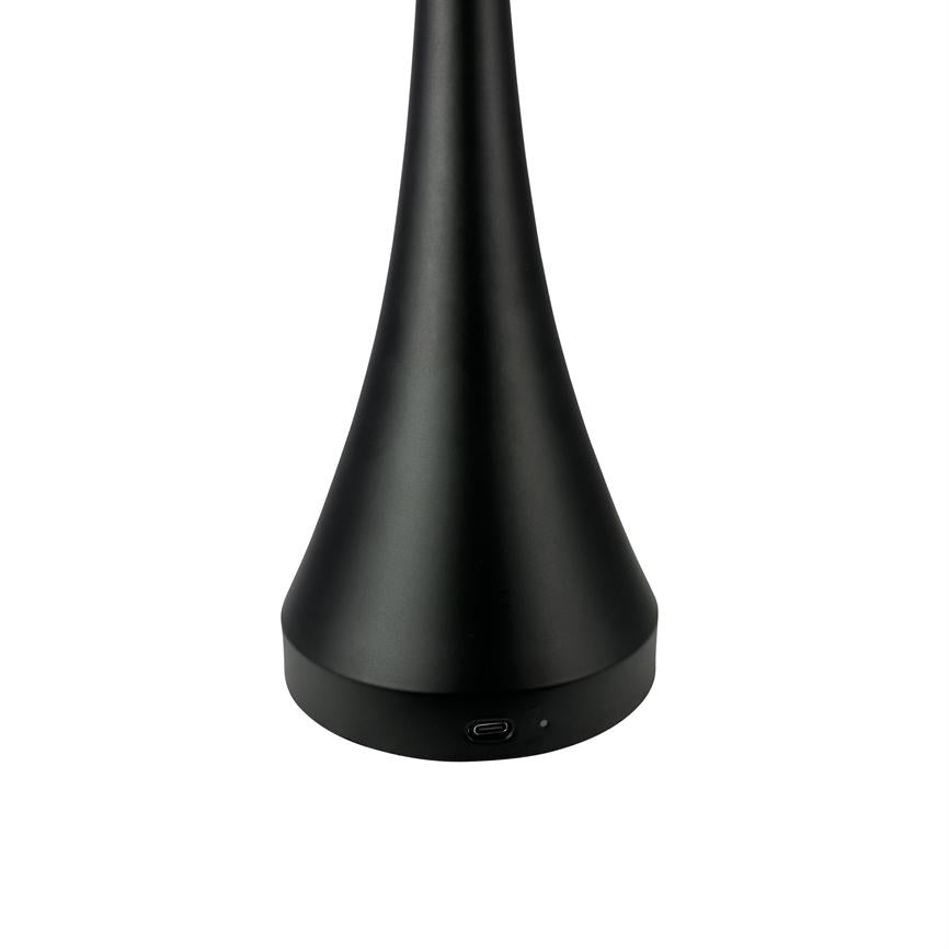 Dyberg Larsen Vienna LED bordlampe opal oppladbar