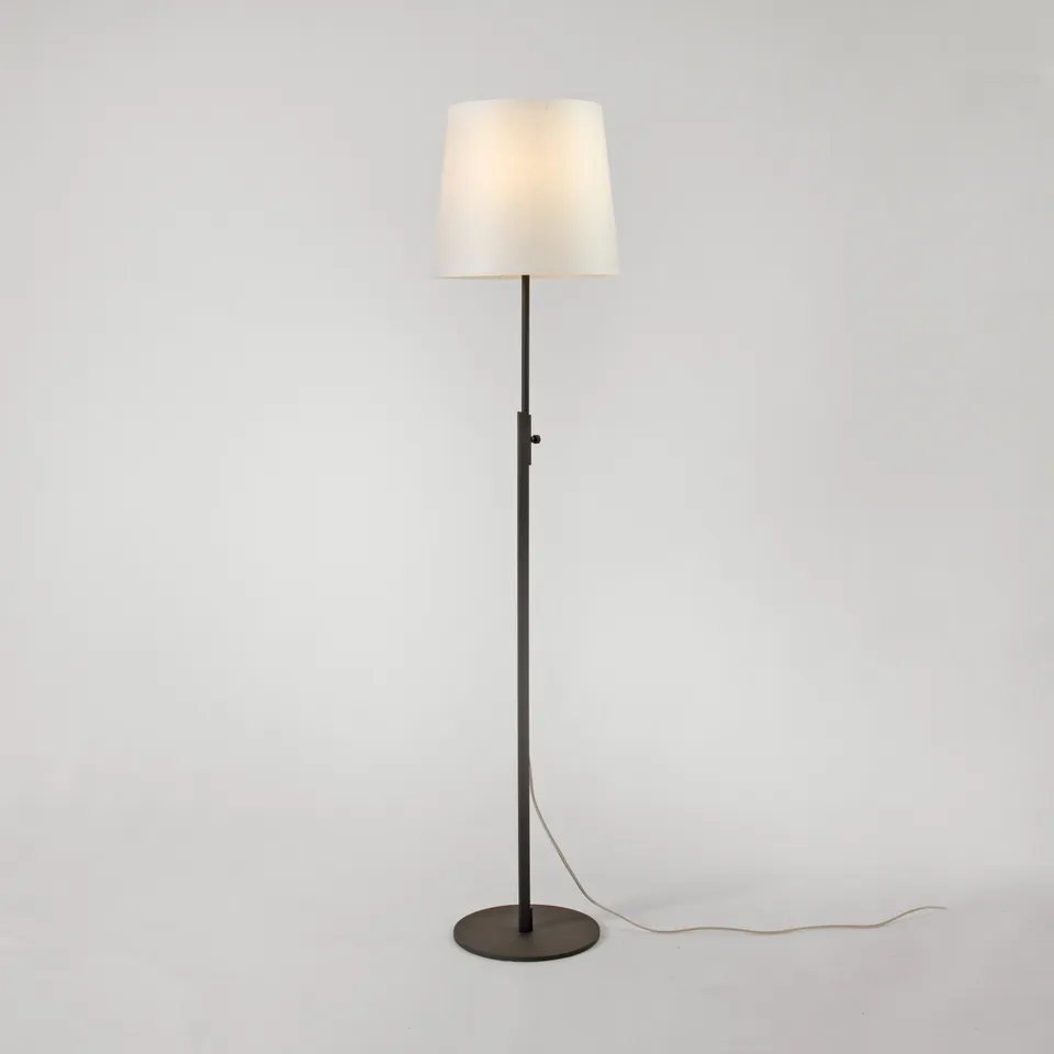 Zlamp Vega 140-3024 gulvlampe mørkegrå morbærpapir