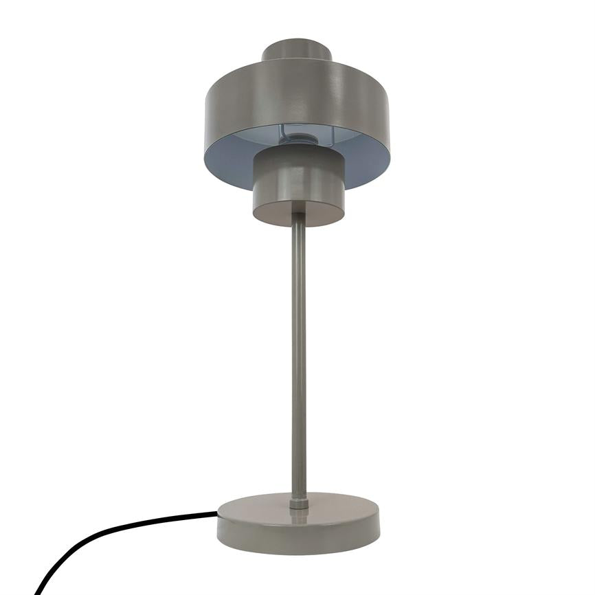 Dyberg Larsen Stoke bordlampe grå metall
