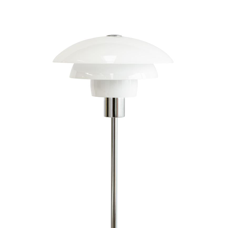 Dyberg Larsen Morph gulvlampe 137 cm opal krom