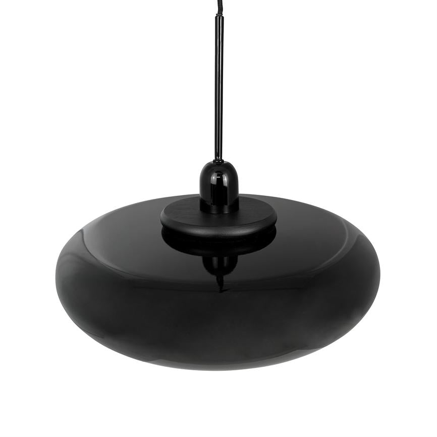 Dyberg Larsen Planet taklampe svart blank