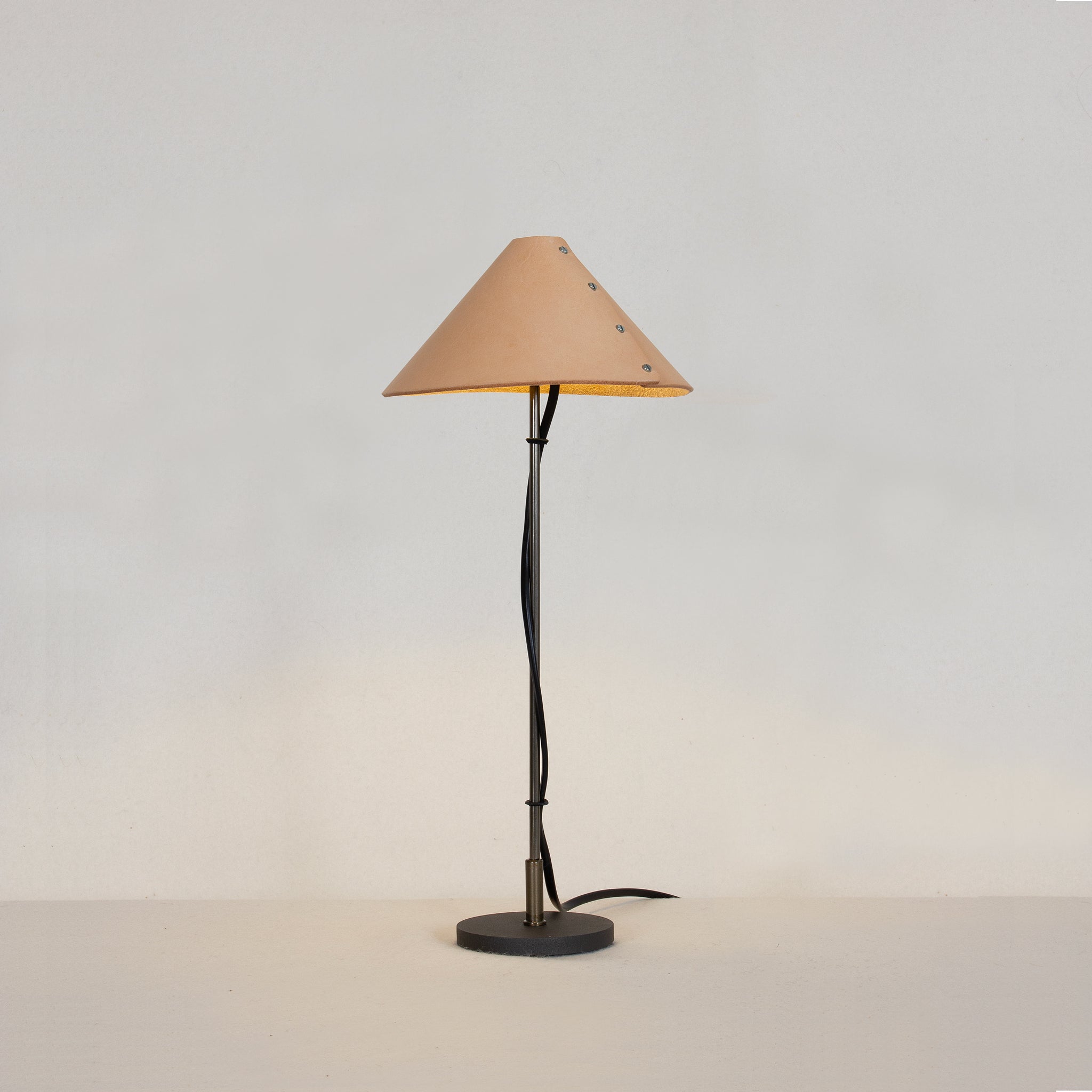 Zlamp Koncis 123-1803 bordlampe natur skinn