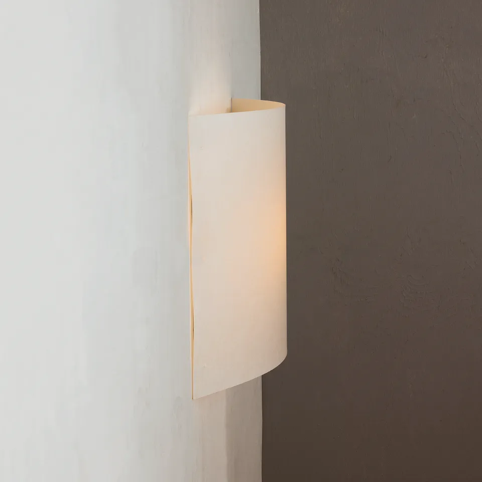 Zlamp Paper 633-32 vegglampe 32 cm hvit med ledning papir