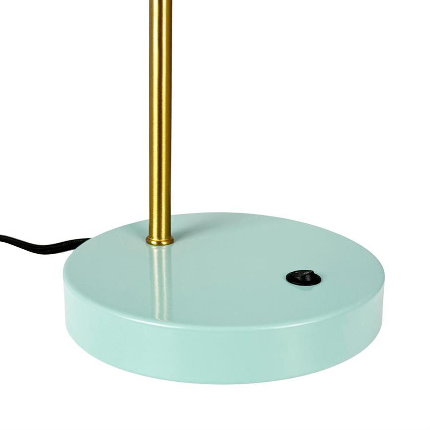 Dyberg Larsen Ocean bordlampe curry/turkis E14