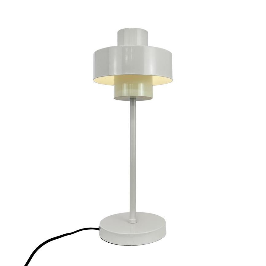 Dyberg Larsen Stoke bordlampe kit white metall