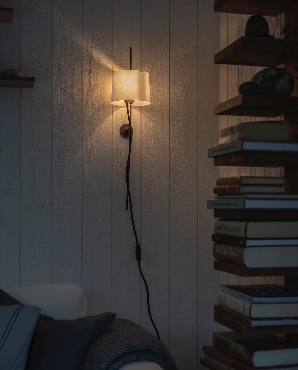 Zlamp Zladdbarnet 338-1413 vegglampe hvit papir