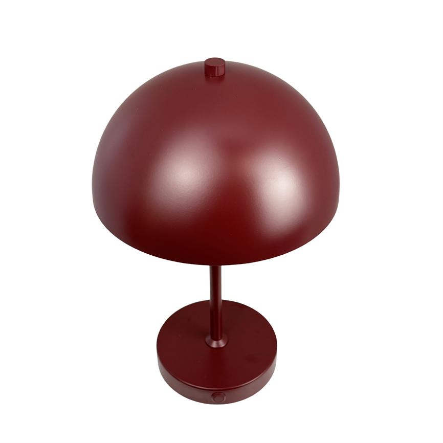 Dyberg Larsen Stockholm bordlampe mørkerød V2.0