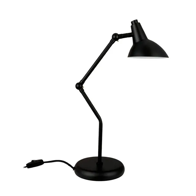 Dyberg Larsen Vela bordlampe svart justerbar GU10