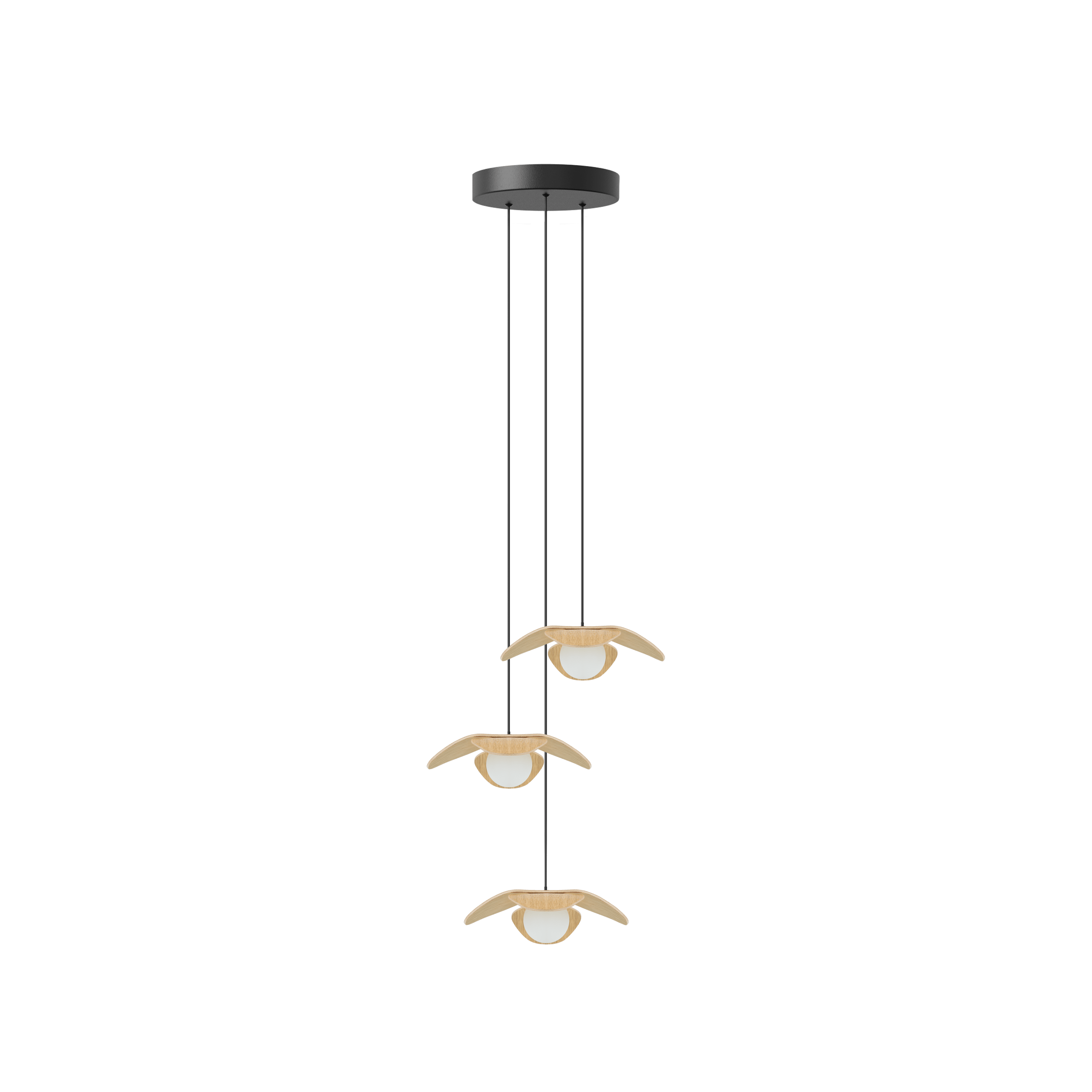 UMAGE Forget Me Not cluster 3 lampsett 3-pk eikefiner