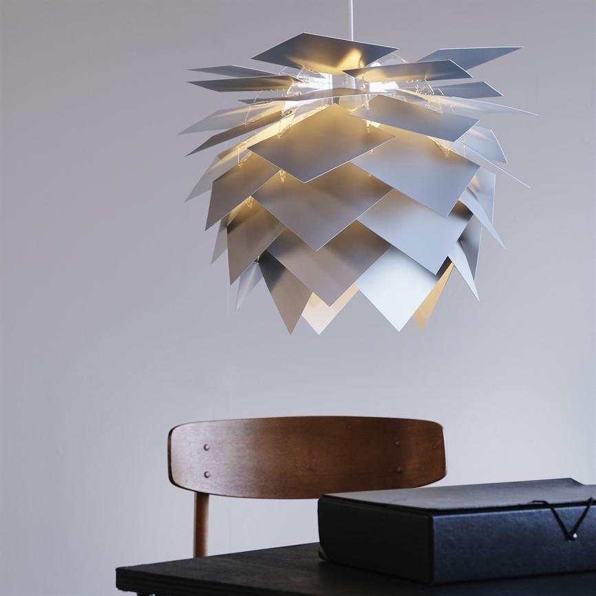 Dyberg Larsen Illumin pendel medium alu-look 40 blader