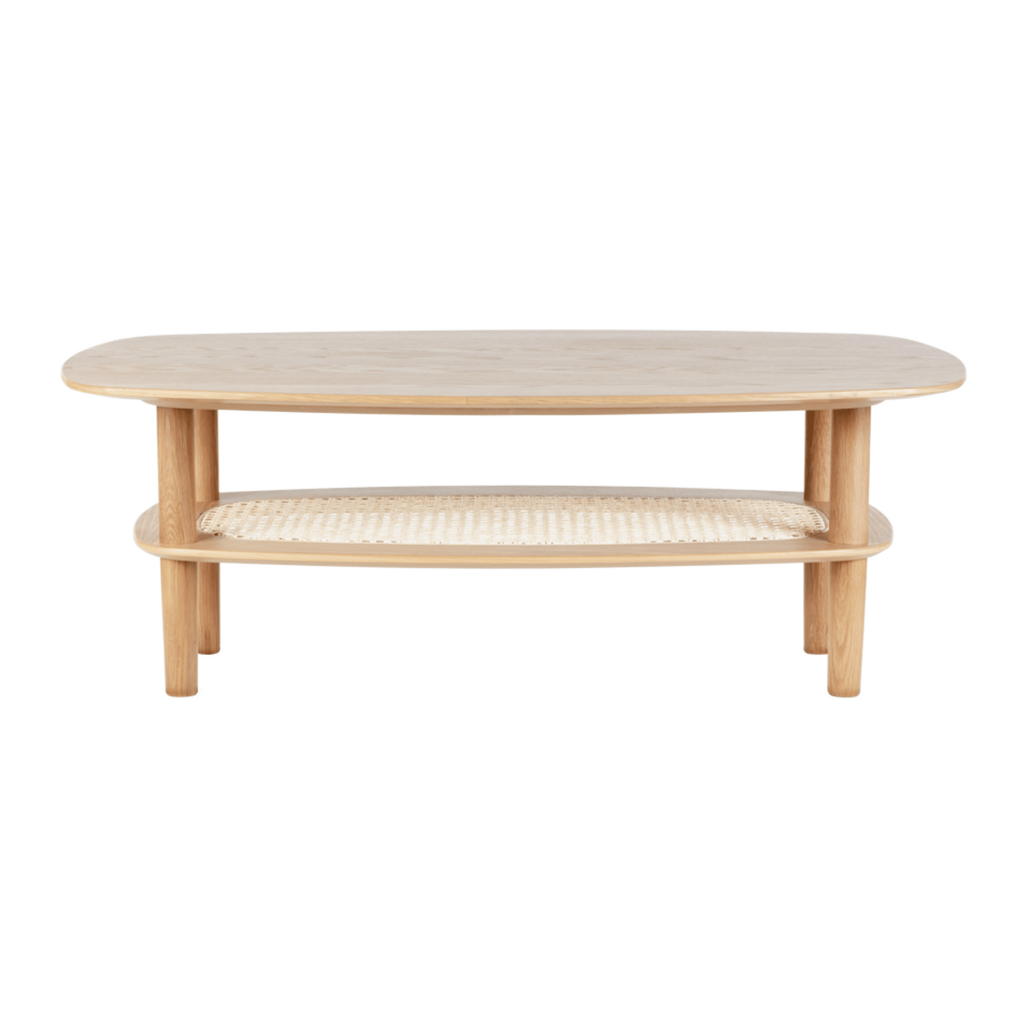 Umage Together Sleek Rectangle salongbord eik low rottinghylle