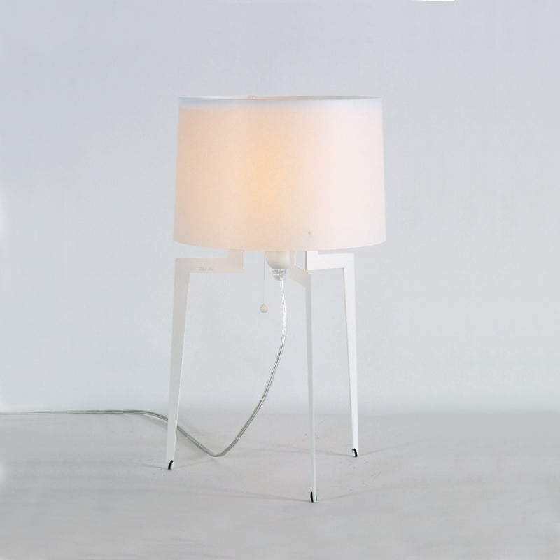 Zlamp Zpindel stor bordlampe hvit morbærpapir