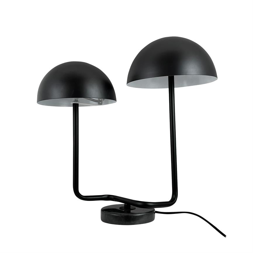 Dyberg Larsen Cluster bordlampe svart marmor