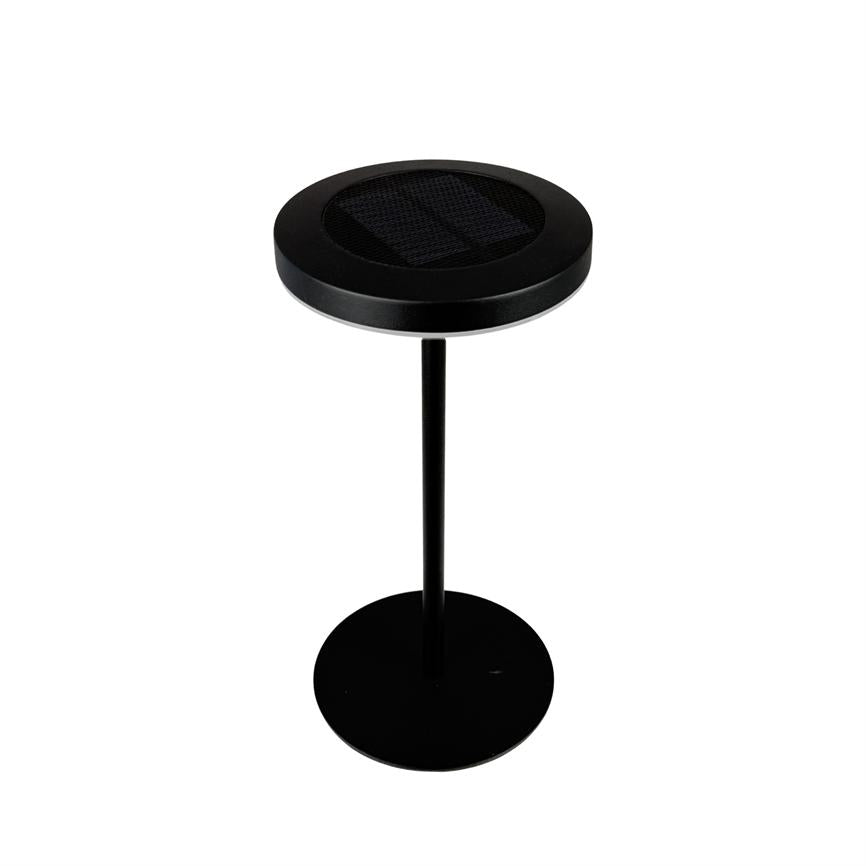 Dyberg Larsen Otera bordlampe solar sort 25 cm ute
