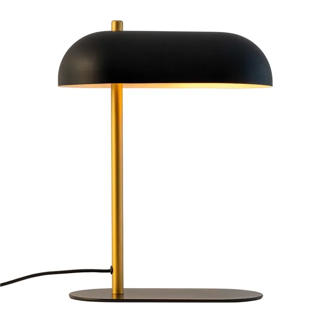 Dyberg Larsen Arch bordlampe sort messing 35cm