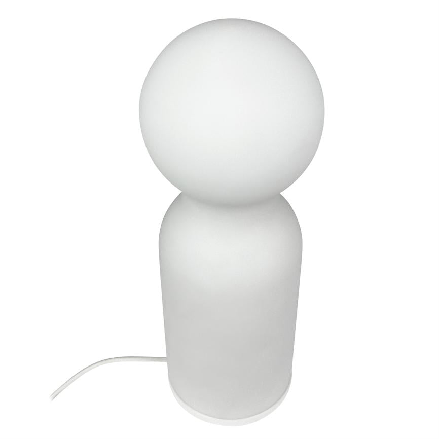 Dyberg Larsen Harper bordlampe opal kjegleformet