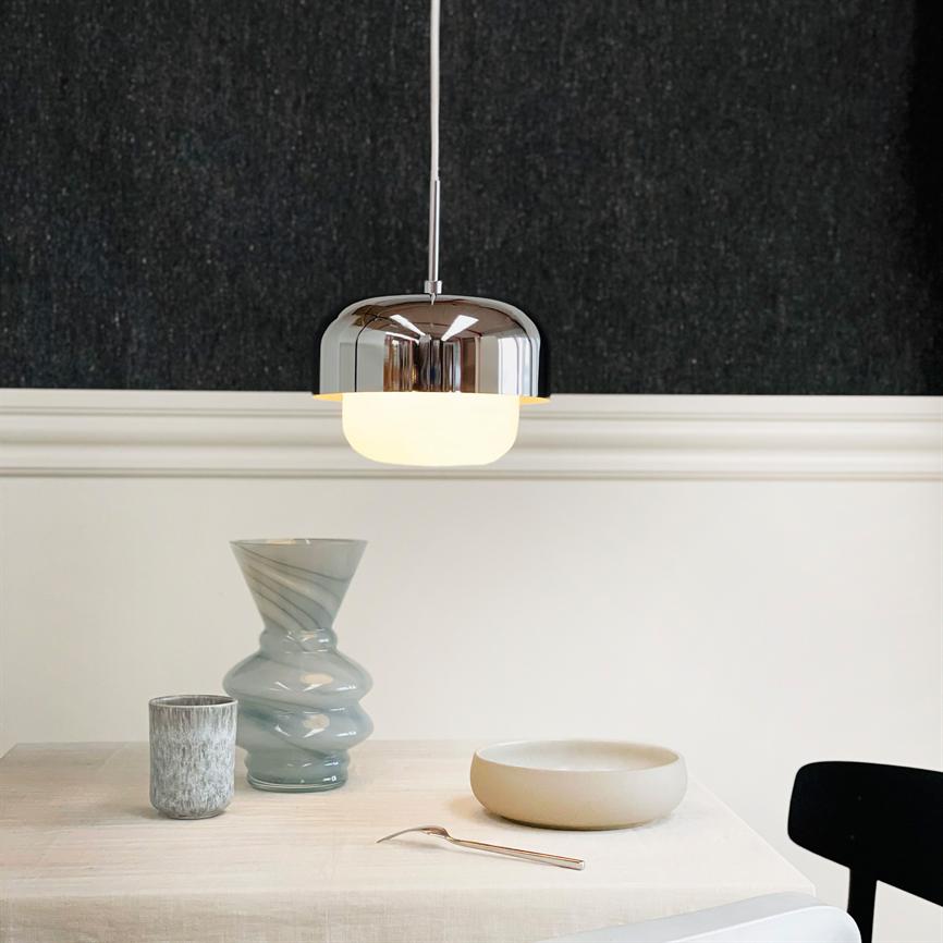 Dyberg Larsen Haipot pendel krom aluminium