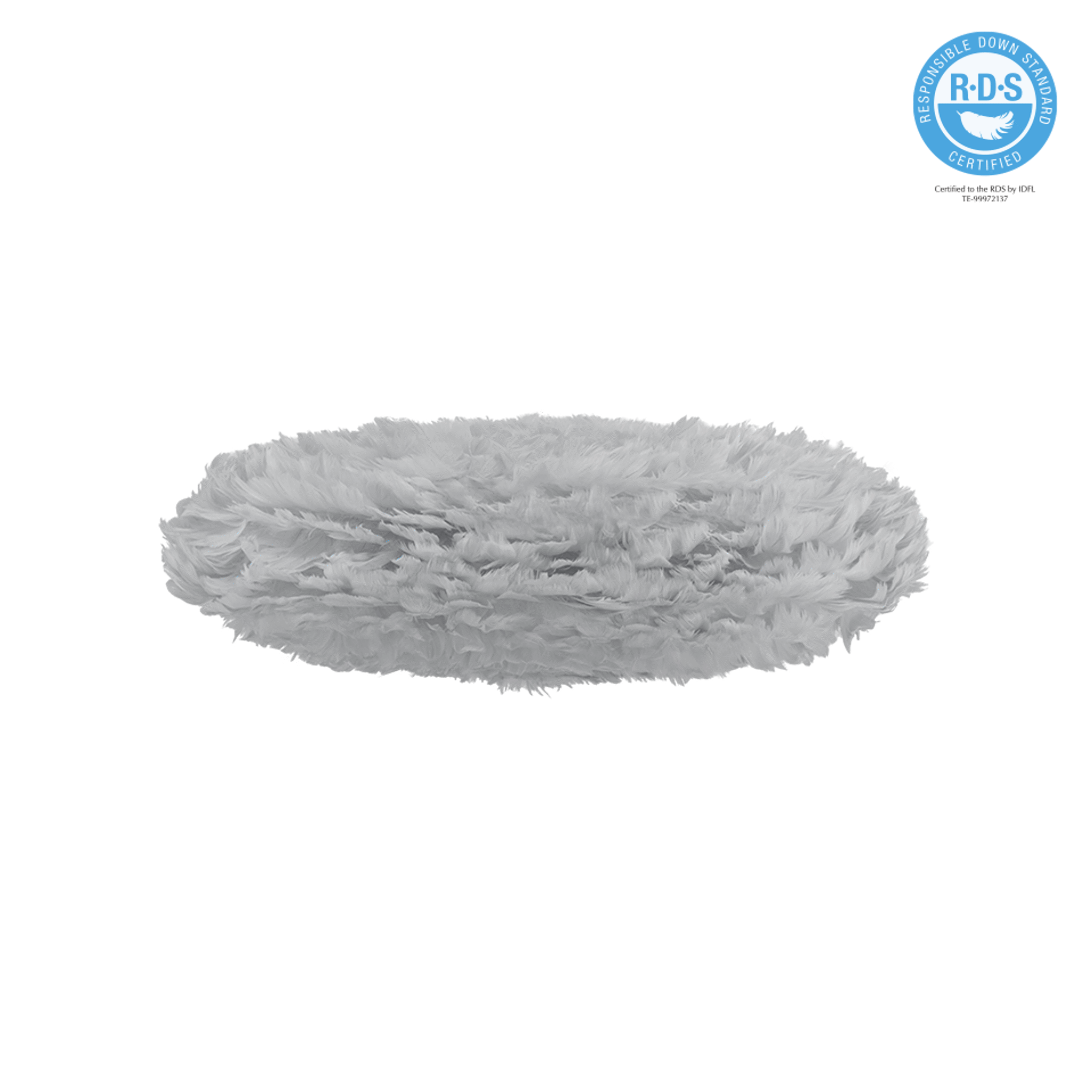Umage Eos Esther lampskjerm hvit medium oval