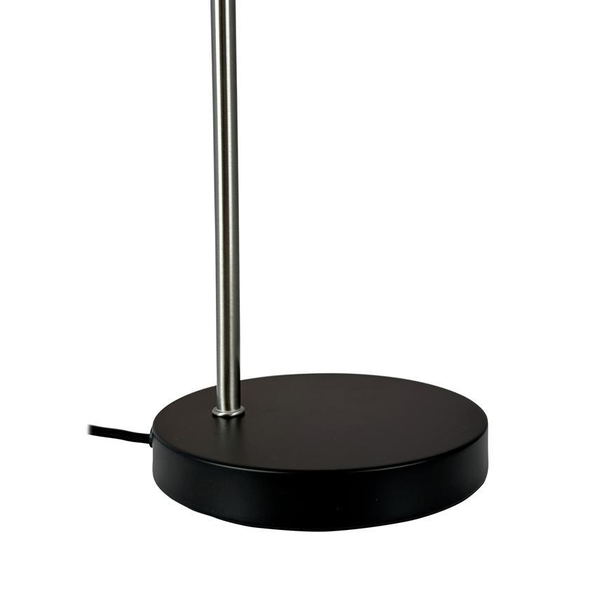 Dyberg Larsen Ocean bordlampe sort stål E14 retro