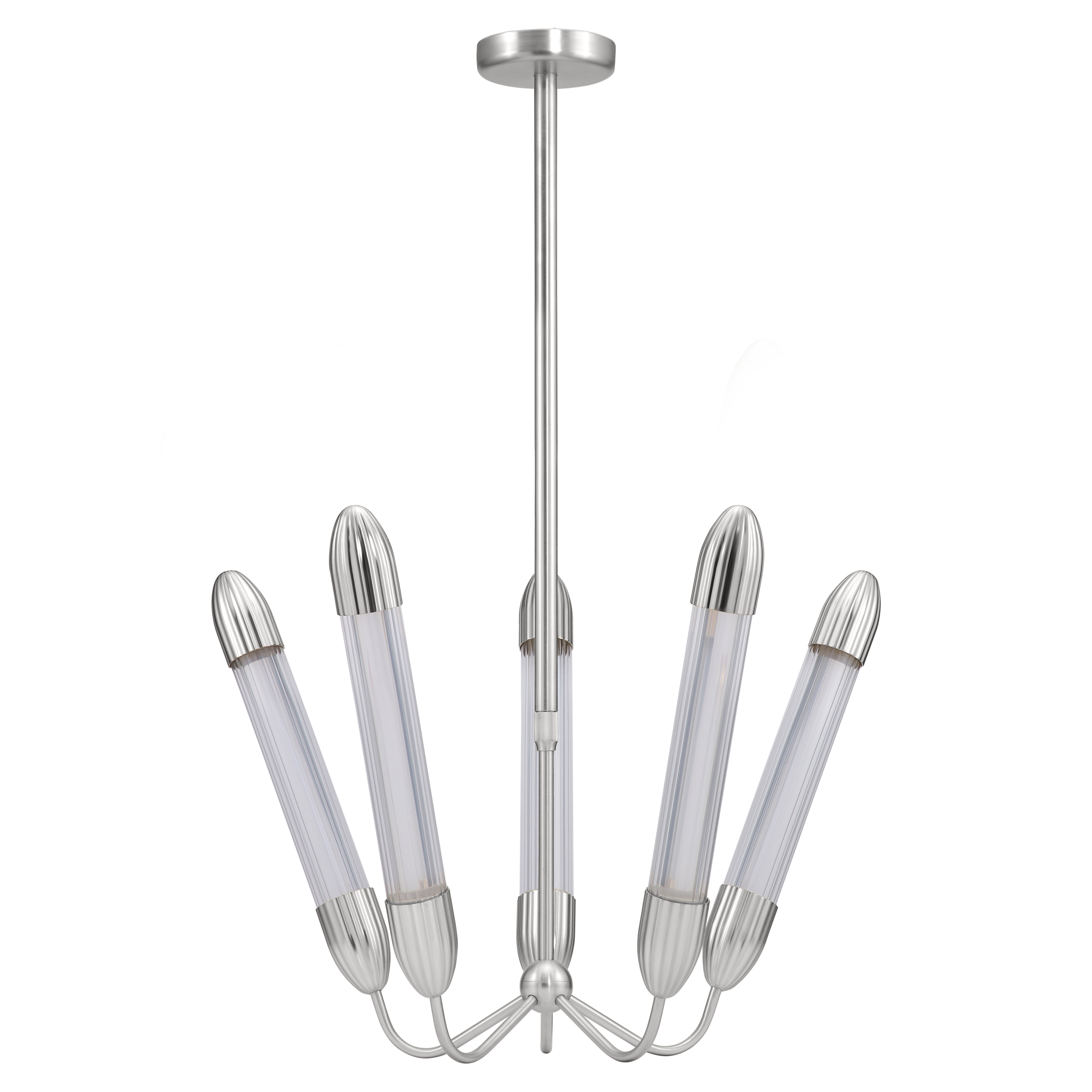 Umage Lemon Squeeze Penta pendellampe stål 5-armet glass