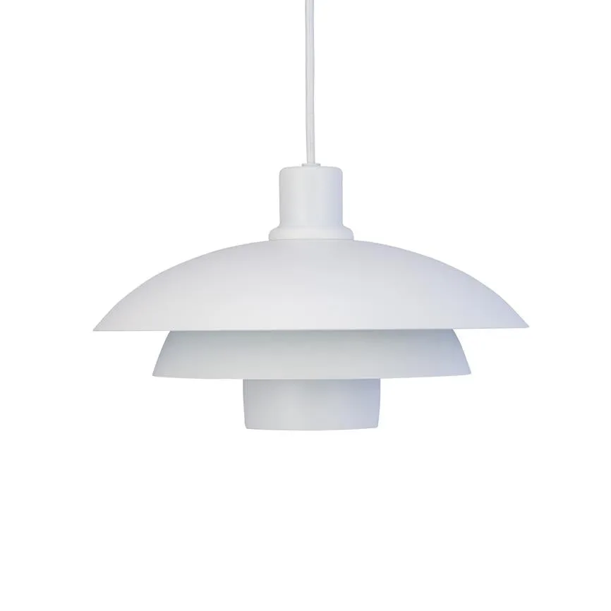 Dyberg Larsen Morph pendel hvit Ø30 cm E27