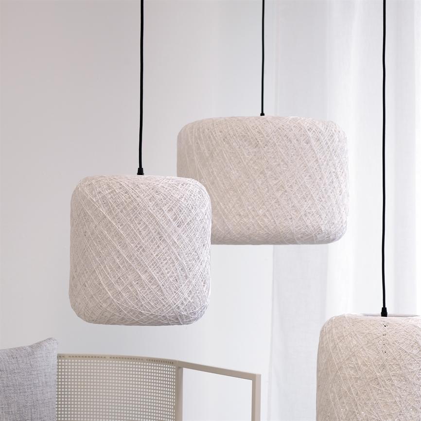 Dyberg Larsen Spin pendel small hvit papir
