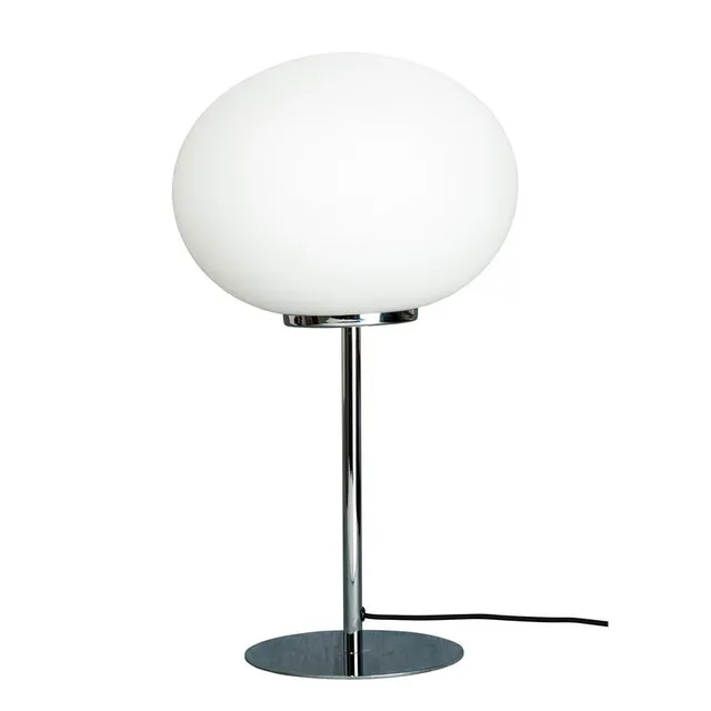Dyberg Larsen Queen bordlampe krom opal