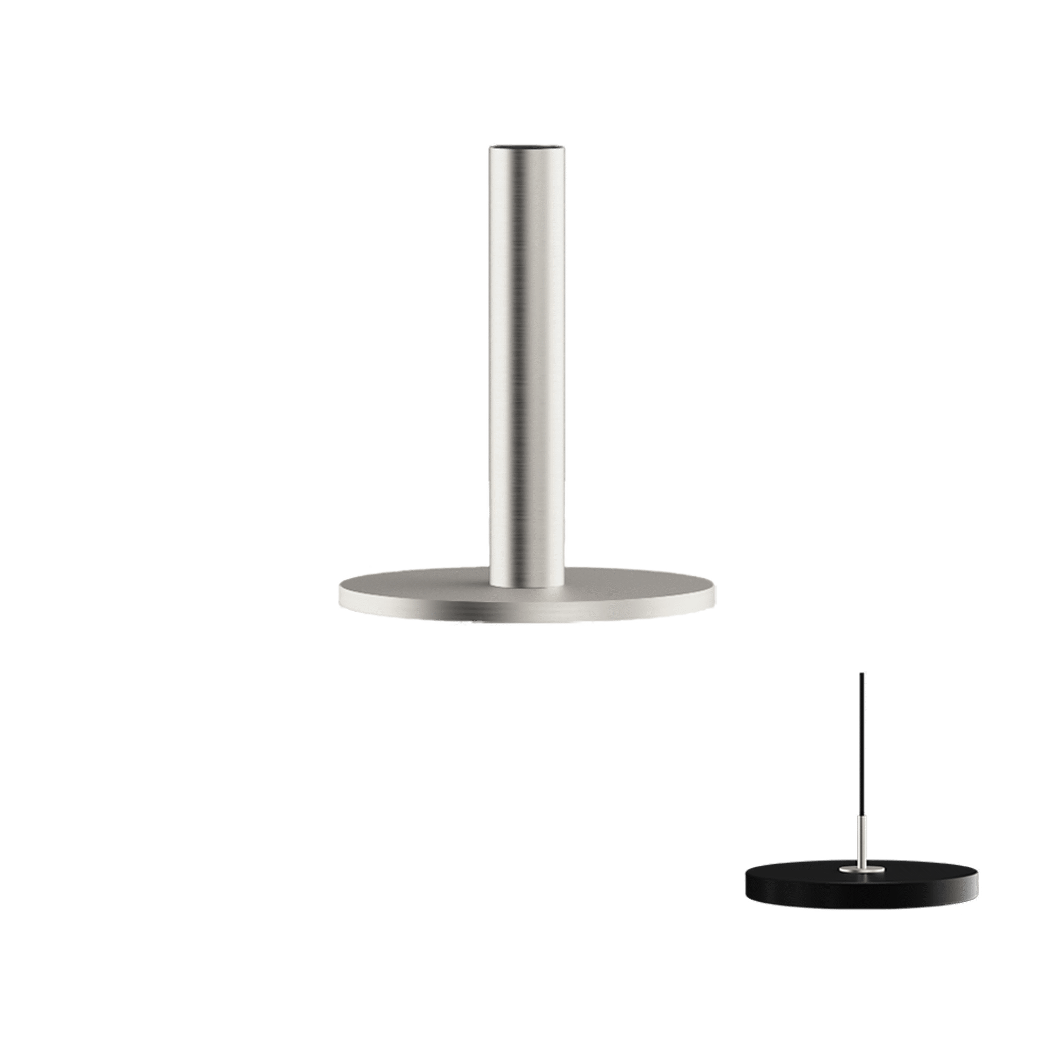 UMAGE Asteria metalldeksel Medium svart reservedel