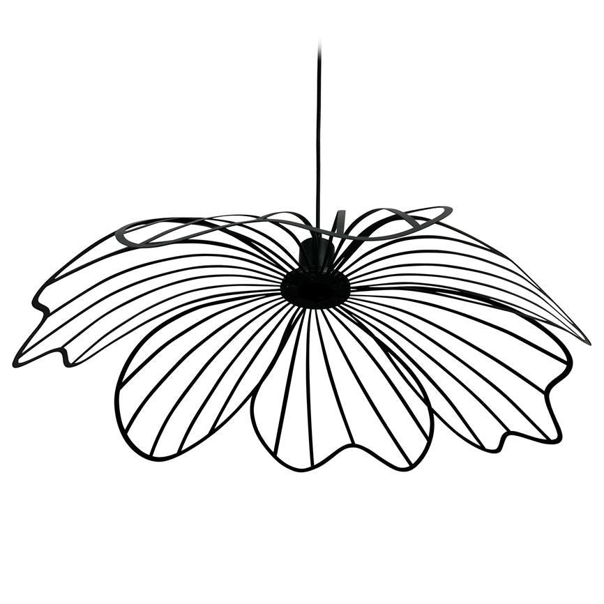Dyberg Larsen Flower pendel svart metalltråd