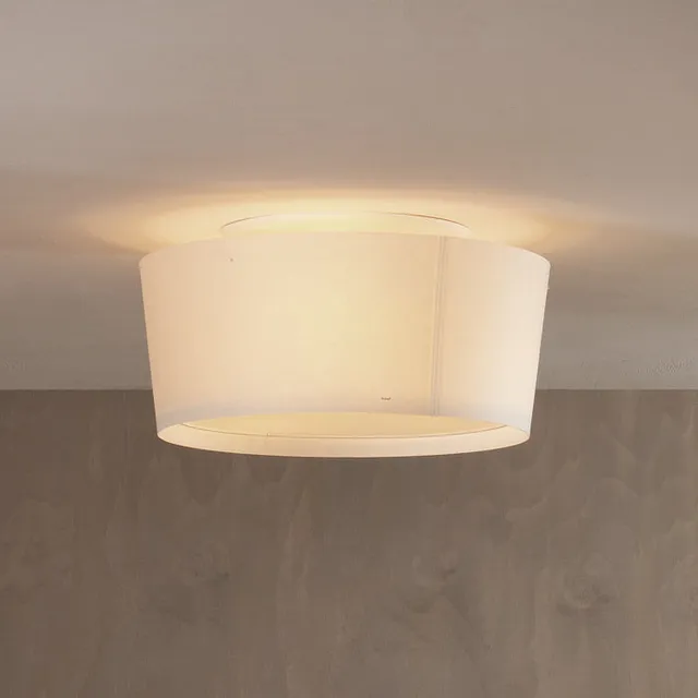 Zlamp Z 813-3533 lampeskjerm hvit morbær 35 cm