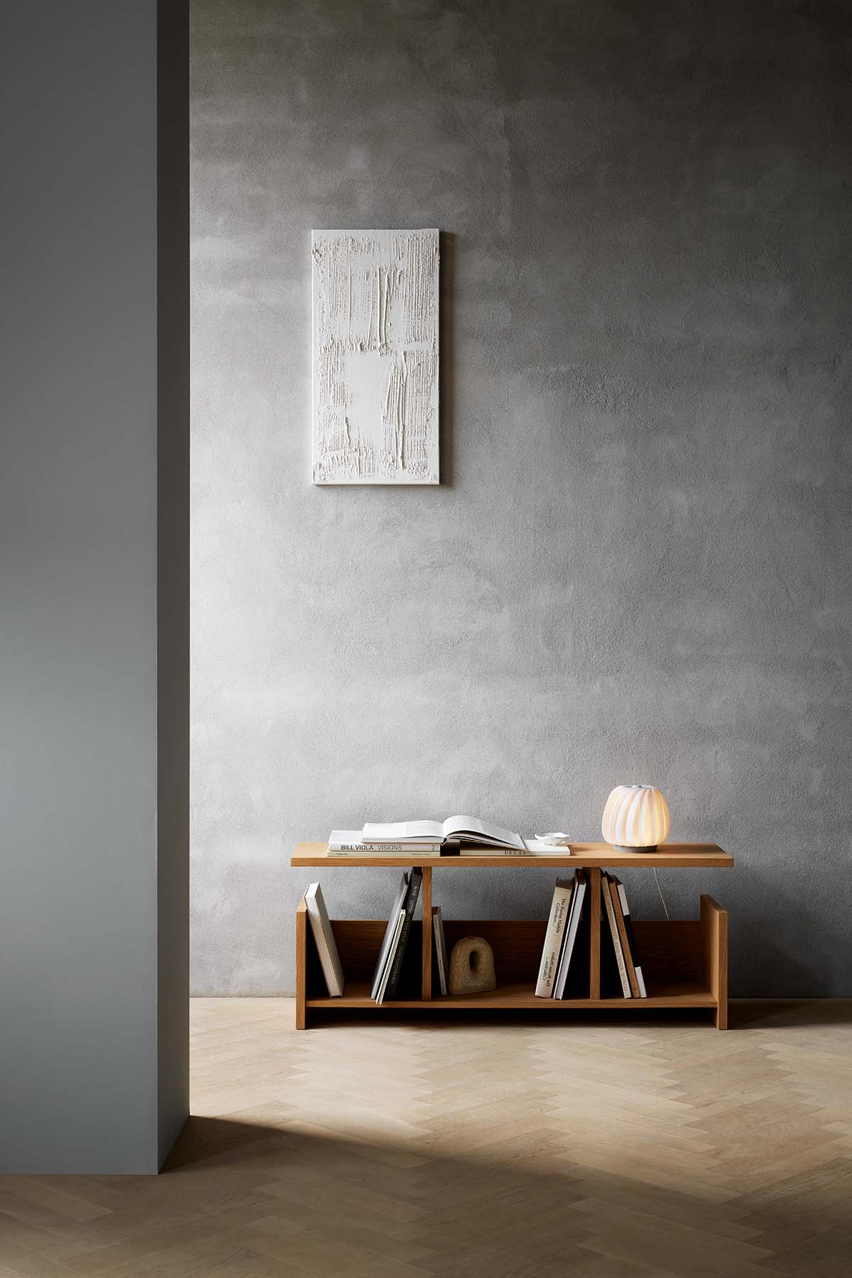 Tom Rossau ST906 Mini bordlampe bjørk håndlaget