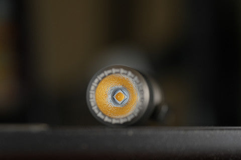 Master LED E05 II Titanium Stonewashed lommelykt 1300 lumen kaldhvit