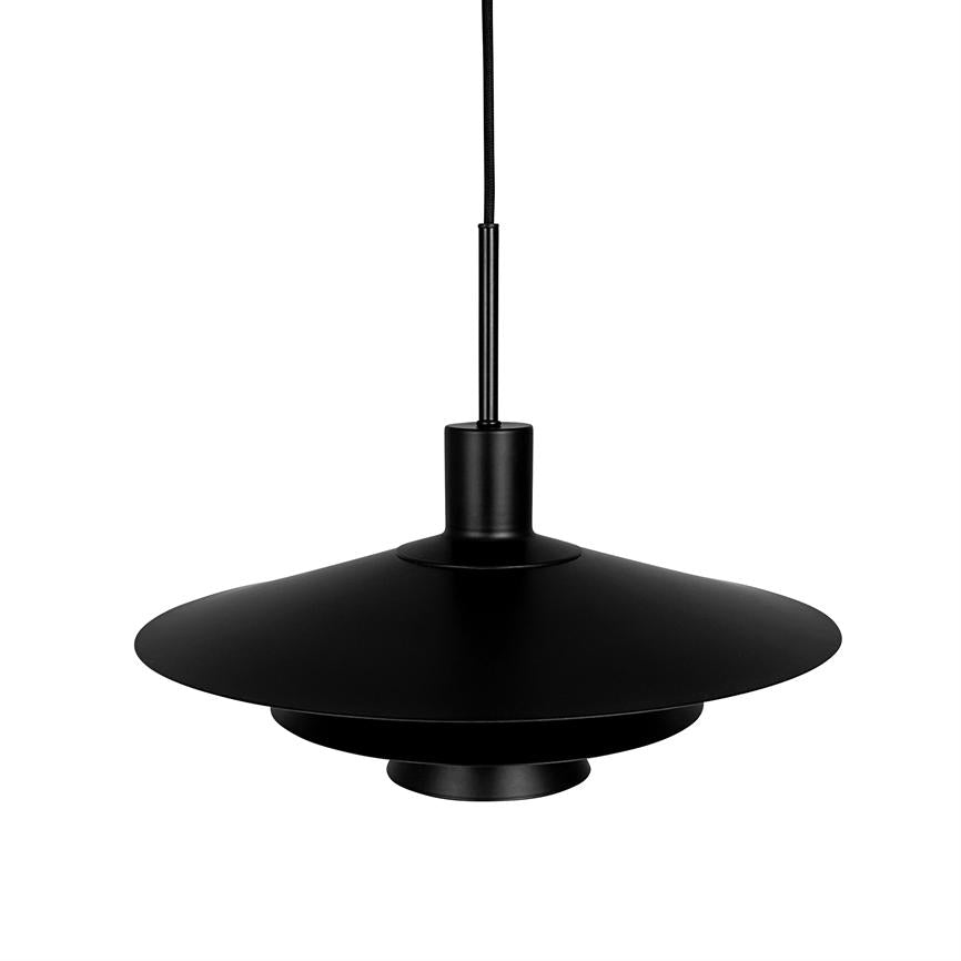 Dyberg Larsen Kay pendel Ø50 taklampe svart stor
