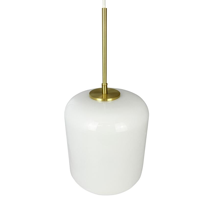 Dyberg Larsen Silvia Ø20 pendellampe opal messing