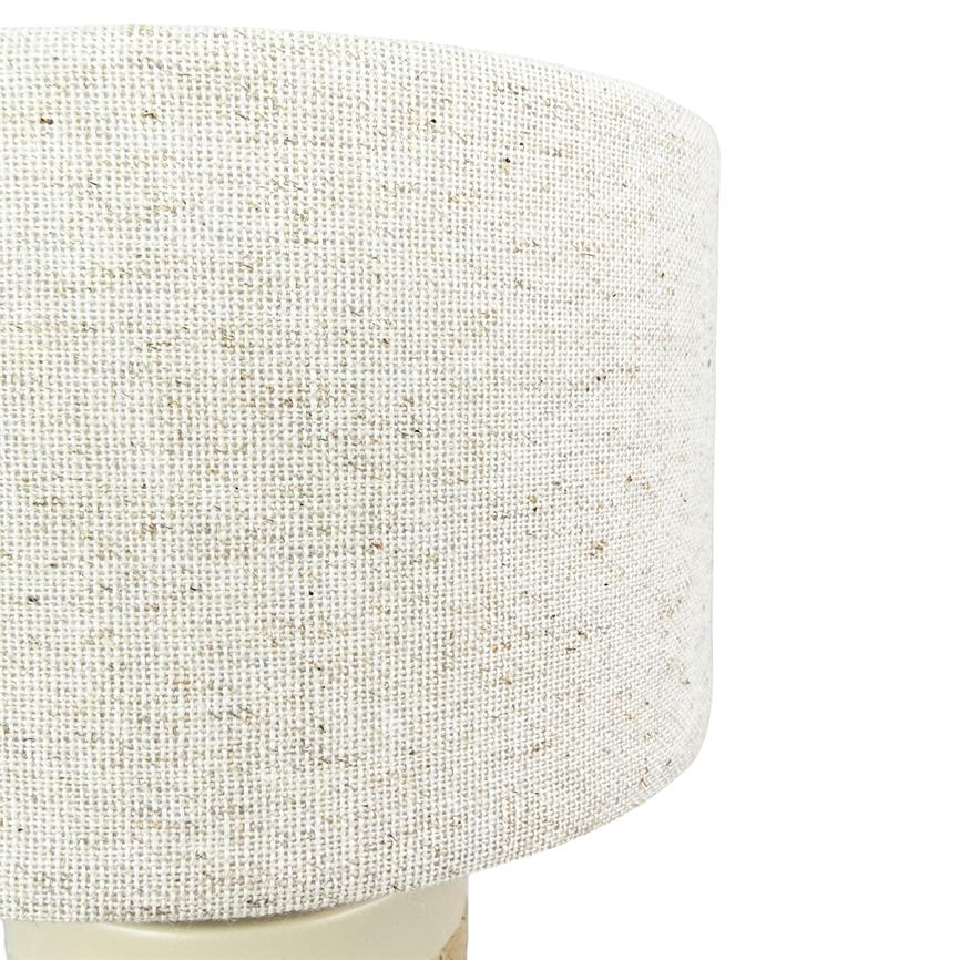 Dyberg Larsen Mellow bordlampe travertin oppladbar
