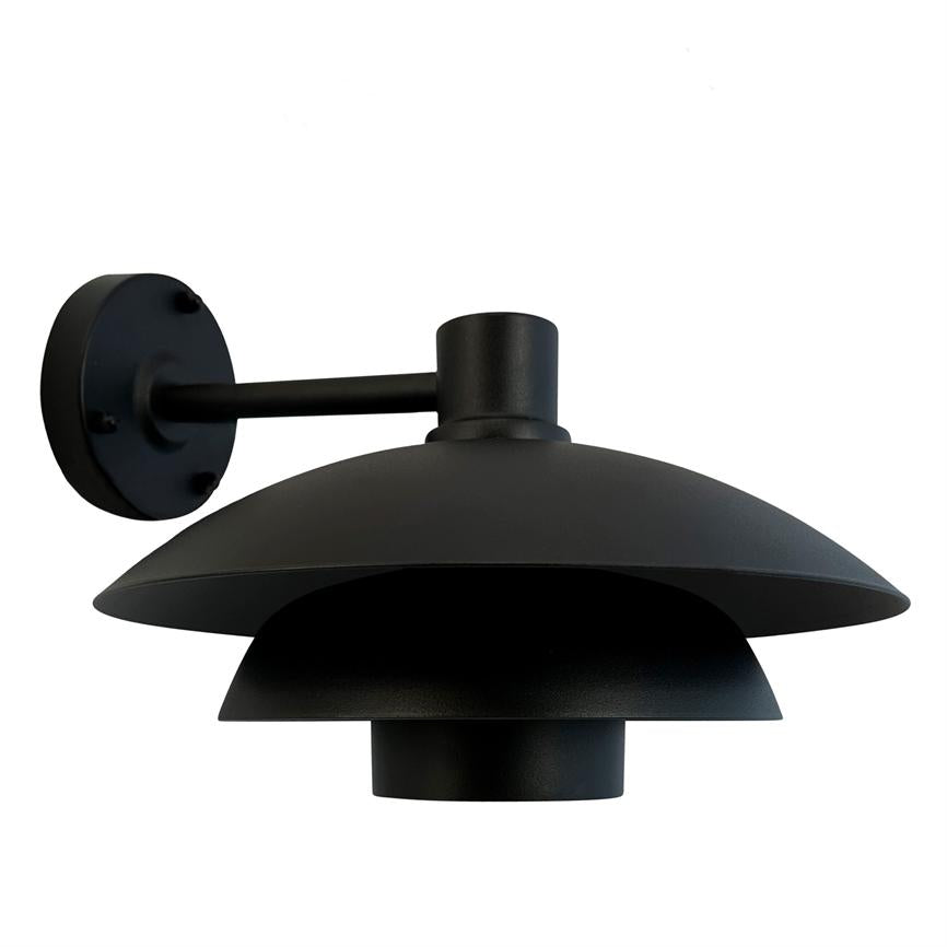 Dyberg Larsen Morph Ø30 vegglampe svart oppladbar
