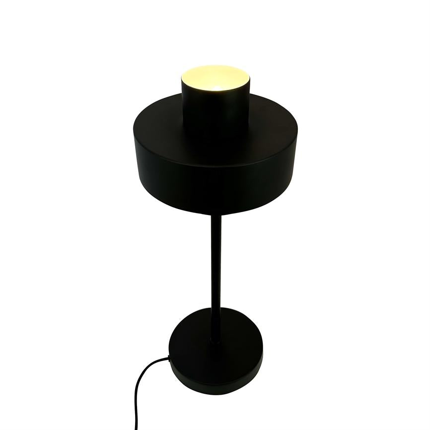 Dyberg Larsen Stoke bordlampe svart metall