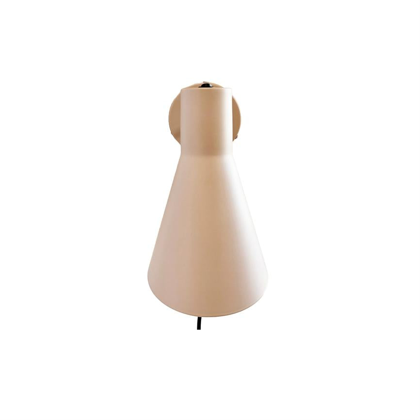 Dyberg Larsen DL12 vegglampe beige/messing