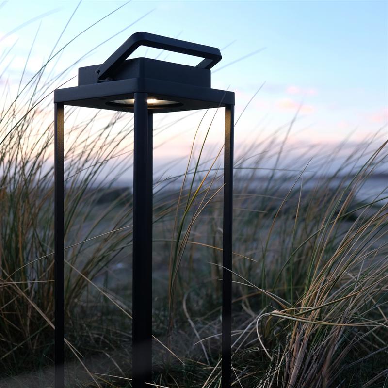 Dyberg Larsen Lucca lanterne medium aluminium
