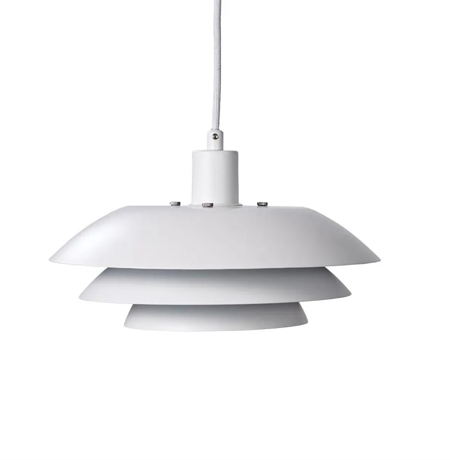 Dyberg Larsen DL31 pendel hvit taklampe