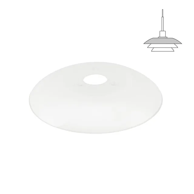Dyberg Larsen DL20 reserveglass toppskjerm opal v2