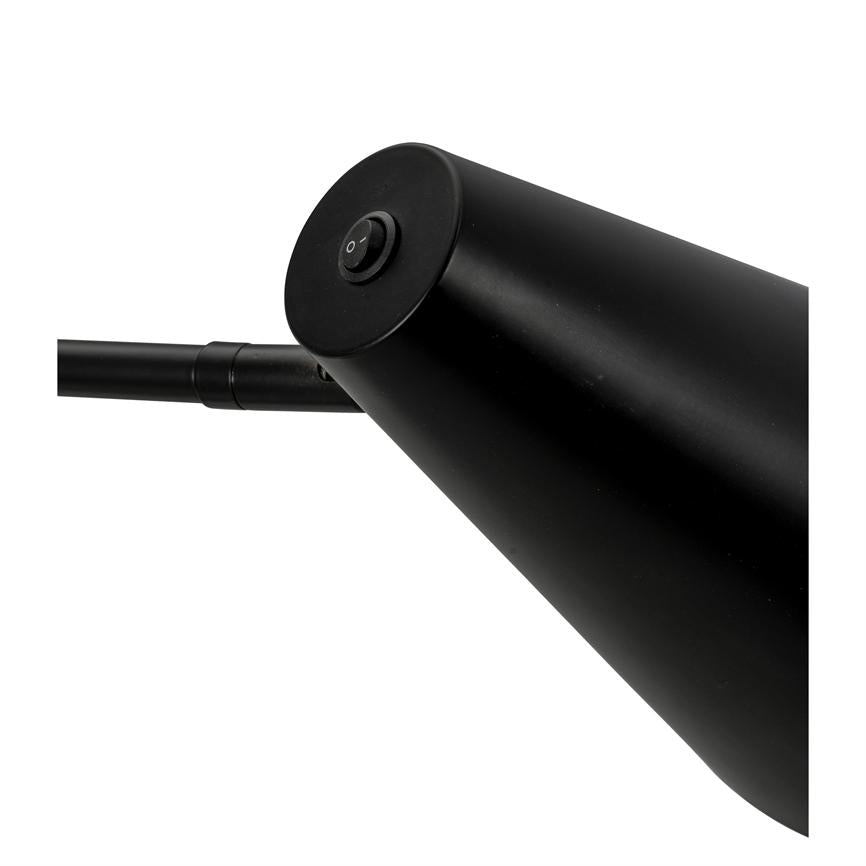 Dyberg Larsen Cale vegglampe sort metall
