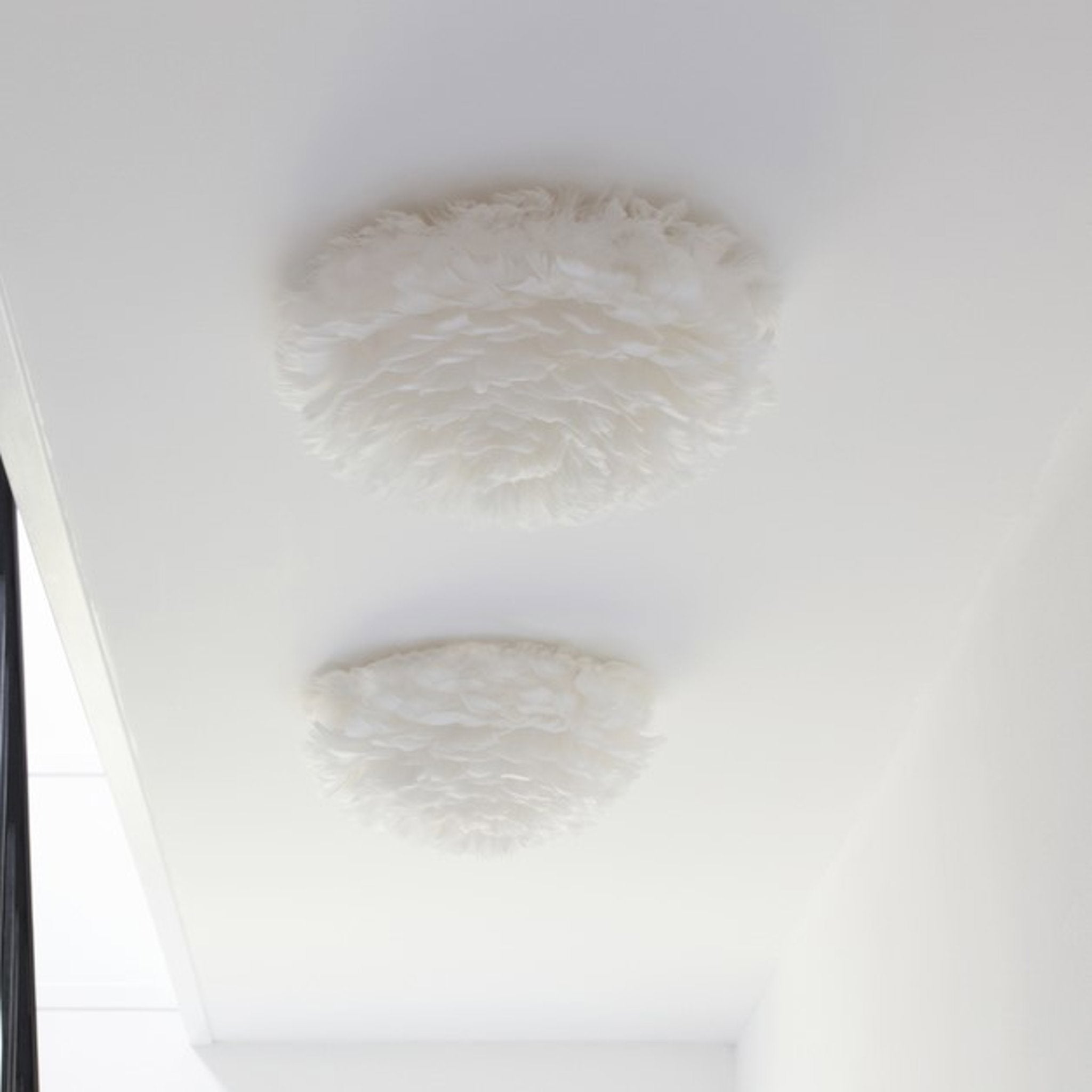 Umage Eos Up lampskjerm hvit large gåsefjær