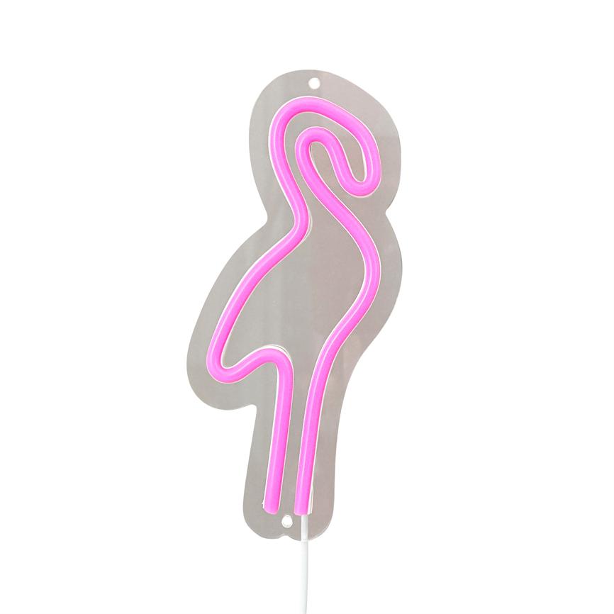 Dyberg Larsen Flamingo LED-skilt neonrosa