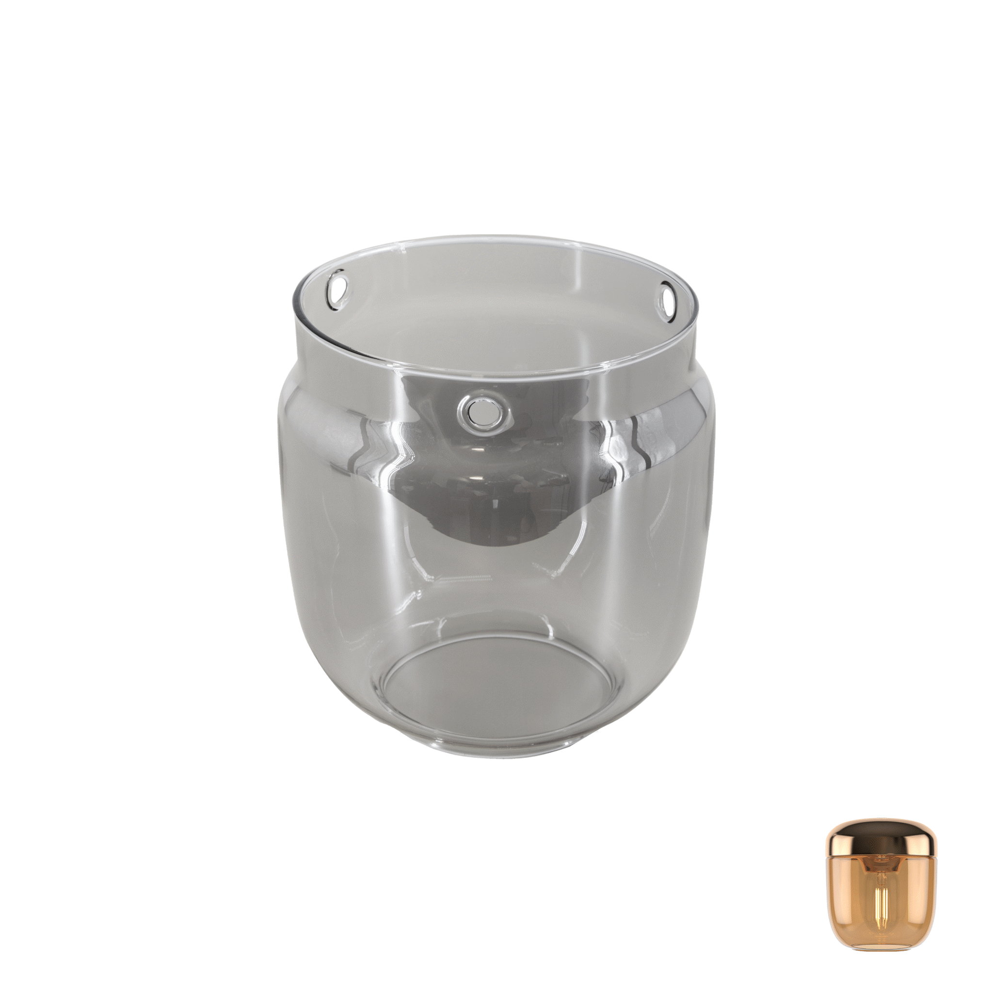 UMAGE Acorn Glass lampskjerm glass reservdel