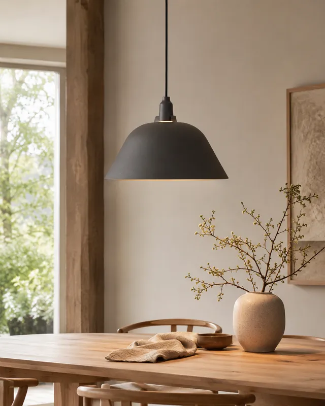 Zlamp P 656-39 pendel mørkegrå 39 cm