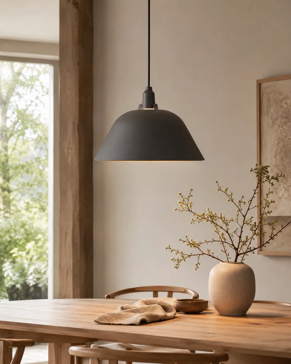 Zlamp P 656-39 pendel mørkegrå 39 cm
